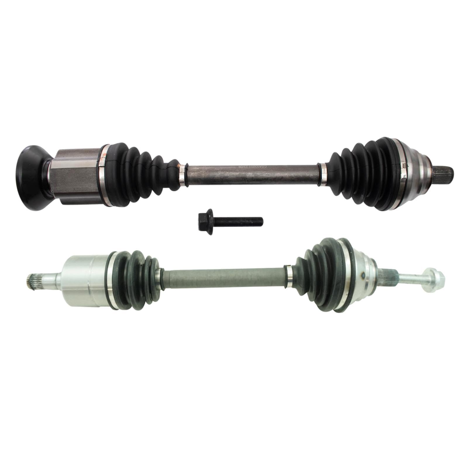 TRQ Front CV Axle Shaft Assembly Set Compatible with 2015-2018 Audi Q3 Quattro 2009-2017 Volkswagen Tiguan 2017-2018 Tiguan Limi