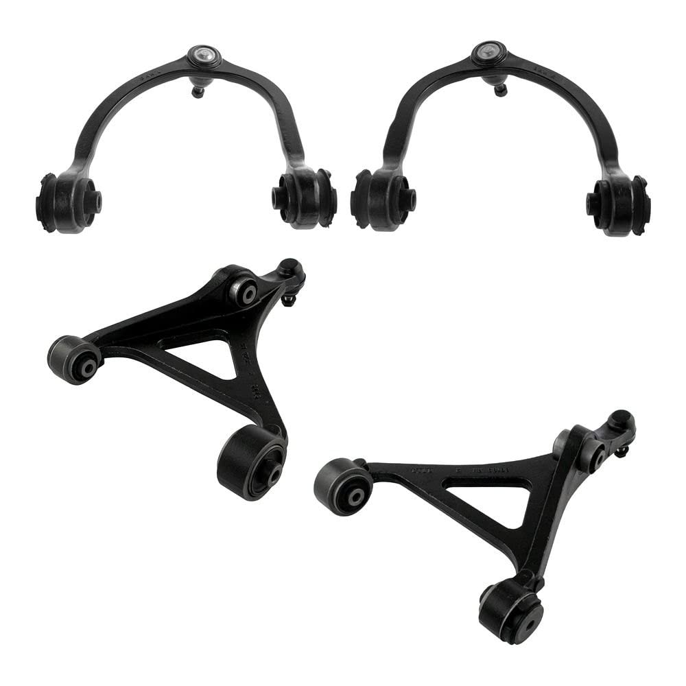 TRQ Front Control Arm with Ball Joint Set Compatible with 2012-2022 Chrysler 300 2017-2022 Dodge Challenger 2013-2022 Charger