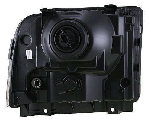 Trq Driver & Passenger Side Headlight Assembly Set Headlights Driver & Passenger Side Compatible With 2005 Ford Excursion 2004-2