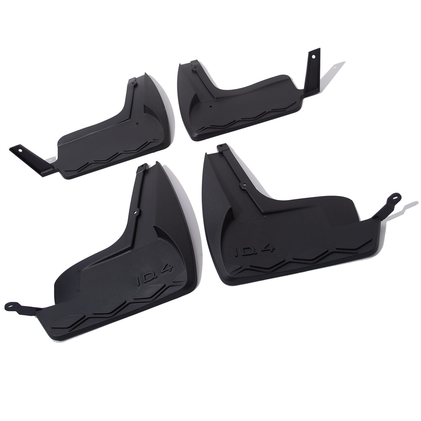 QUYDDC Mud Flaps Fit for 2021-2023 Volks-wagen ID.4, Dedicated Mudguard for Four Seasons Universal Protection, Not Fit The Model