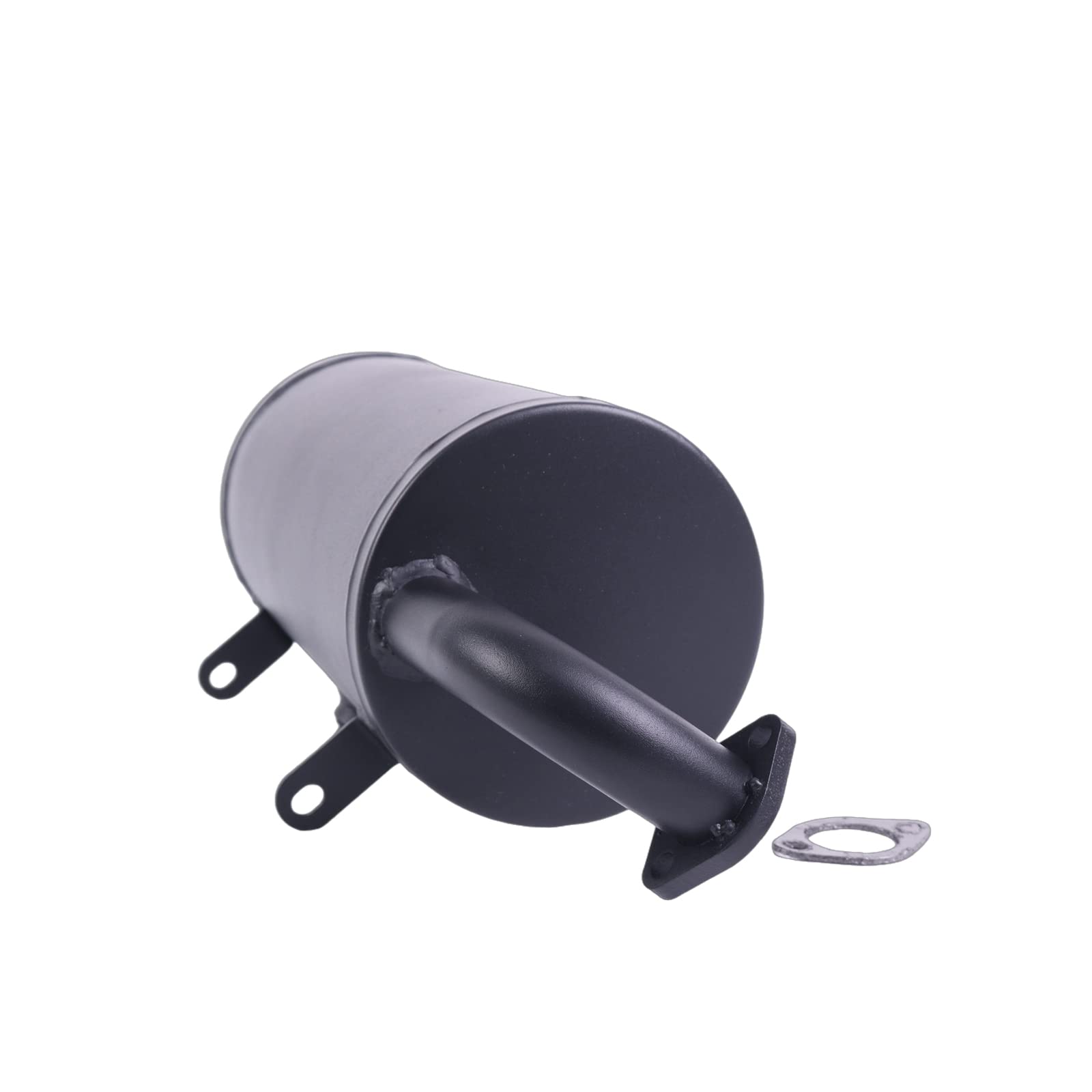 Ztuoauma Exhaust Muffler 18091-0235 18091-0487 With Gasket 11061-0132 Compatible With 2004-2020 Kawasaki Mule 600 2X4 610 4X4 Sx Kaf400 Utvs