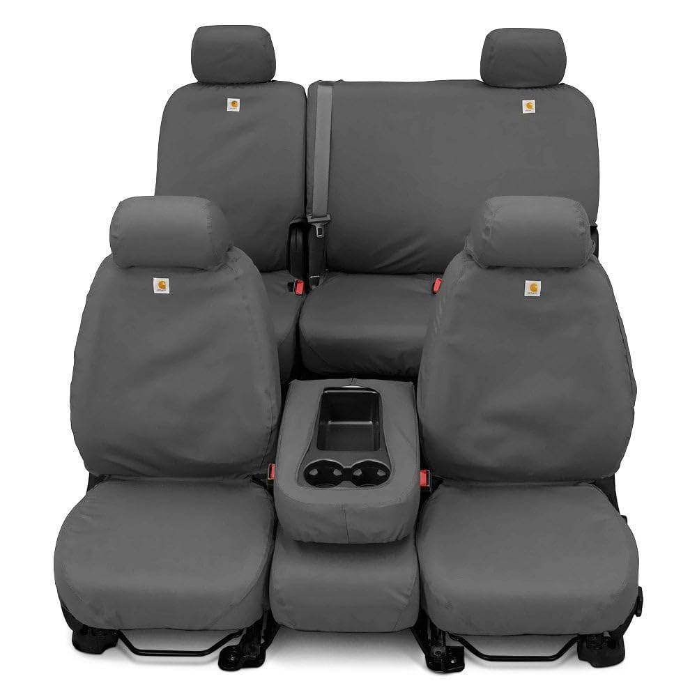 Waterproof Polyester Seat Saver Custom Seat Covers, Grey