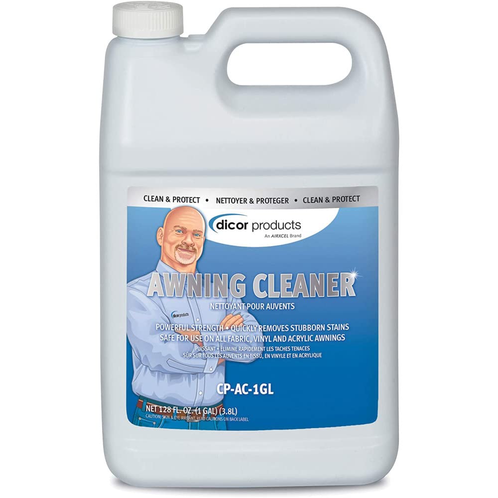 Dicor Cp-Ac-1Gl Powerful Rv Awning Cleaner - 1 Gallon, White