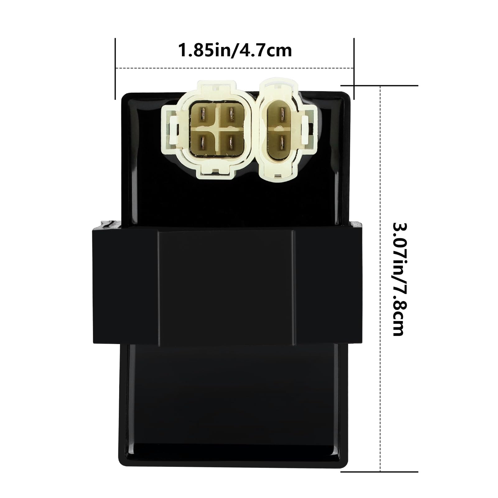 LOCOPOW 2PC 6 Pin DC CDI BOX for GY6 50cc-125cc 110cc 150cc 200cc 250cc Chinese ATV Quad Go Kart Pit Dirt Bike Roketa Sunl Lance
