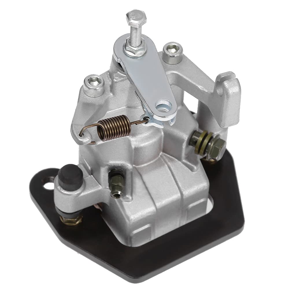 Rear Brake Caliper With Pads replacement For Yamaha UTV Rhino 660 YXR660 4x4 2004-2007, replacement for Rhino 450 2006-2009