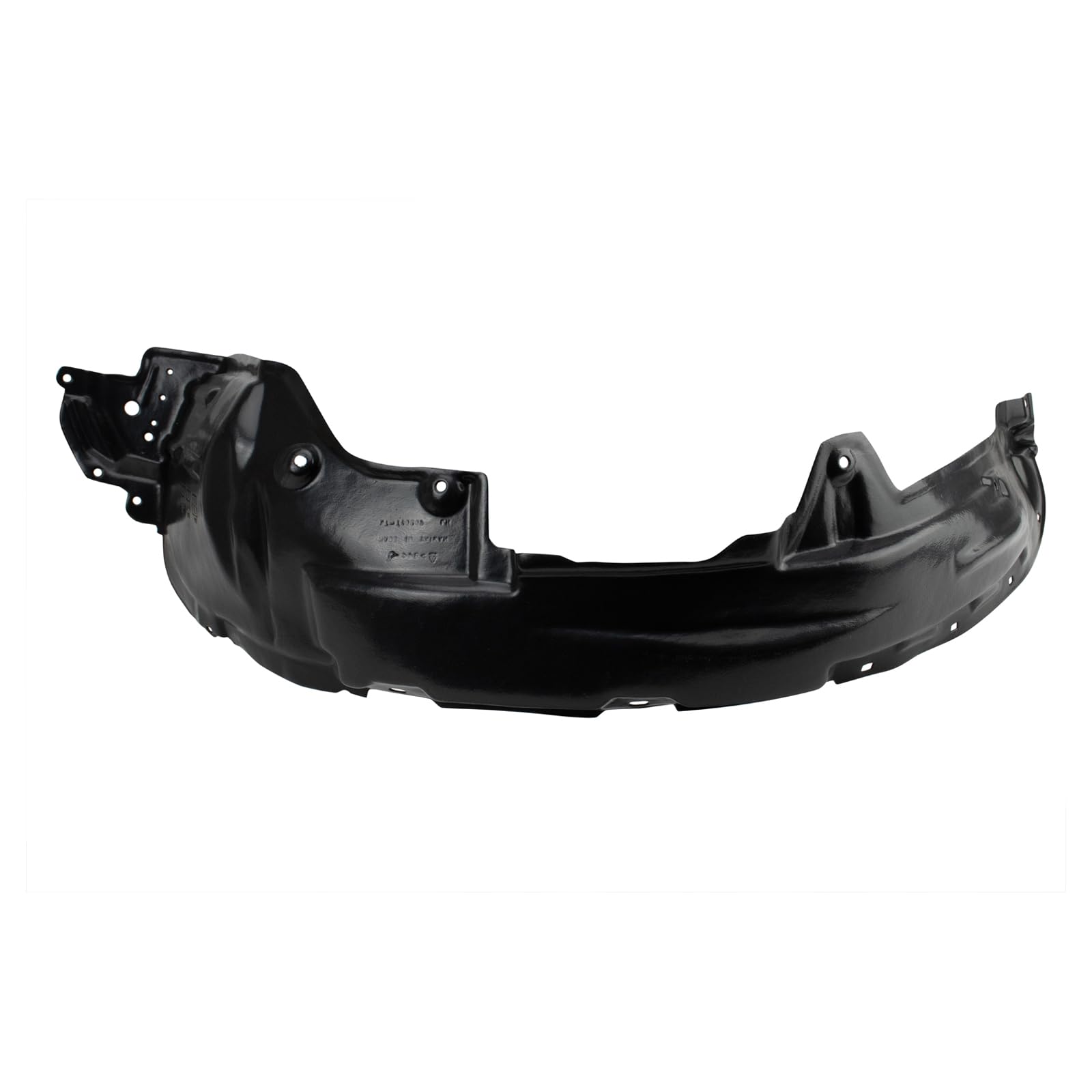 Trq Front Inner Fender Liner Set Compatible With 2006-2012 Toyota Rav4 To1248143 To1249143
