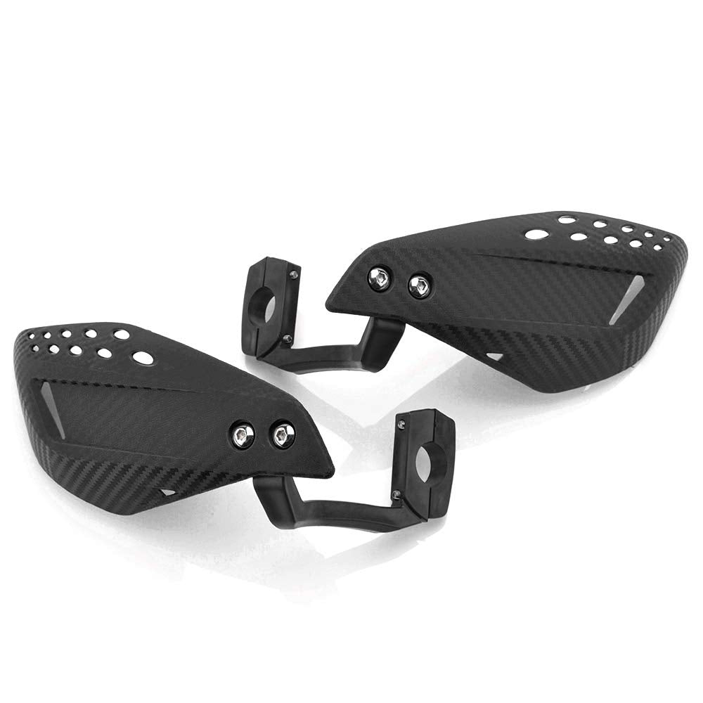 Kucehiup Motorcycle Handguards 7/8' 22Mm Universal Hand Guards Black