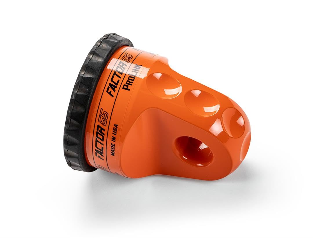 Factor 55 00015-07 Prolink Original Shackle Mount Replaces Winch Hook with a Stronger Shackle D Ring Mount Max Load Rating 16,00