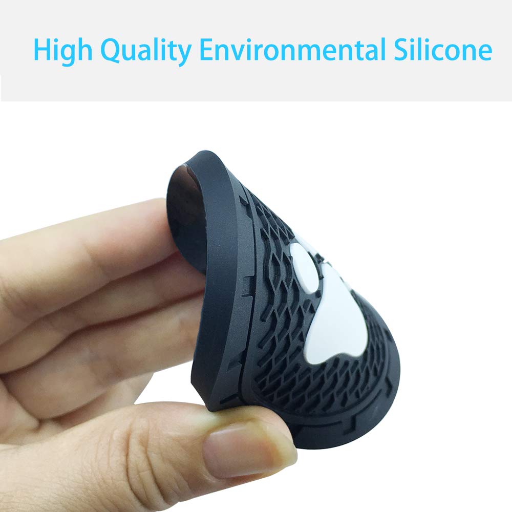 Buknikis Car Cup Holder Coasters-Car Interior Accessories 2.75 Inch Silicone Anti Slip Cute Dog Paw Car Coaster -Universal (Pack