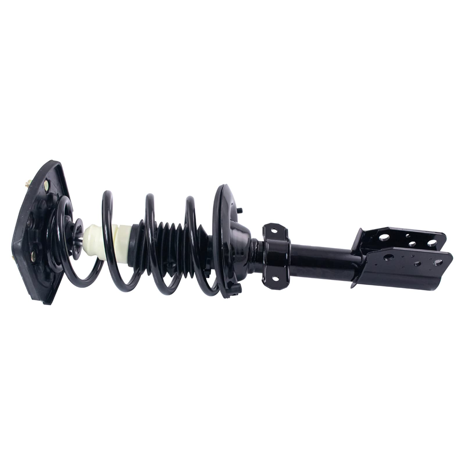 Trq Rear Right Complete Strut & Coil Spring Assembly Passenger Side Compatible With 1997-2005 Buick Century 1997-2004 Regal 1997