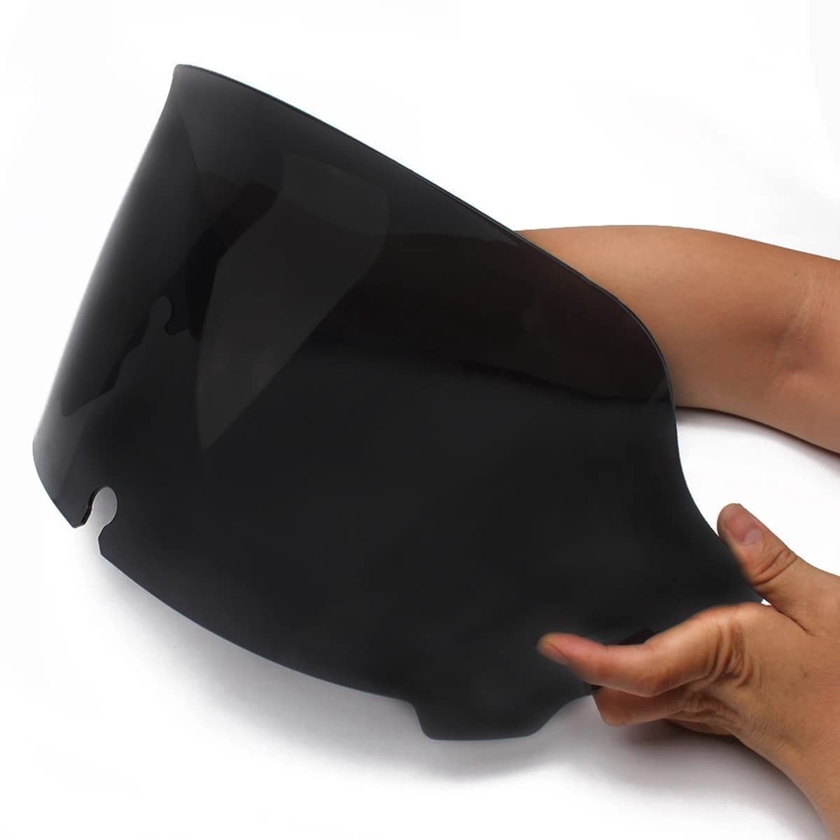 Wynmoto Black 4.5 Wave Windshield Windscreen Wind Splitter Compatible For 14-22 Harley Davidson Touring Electra Glide Street Glide 2014 2015 2016 2017 2018 2019 2020 2021 2022