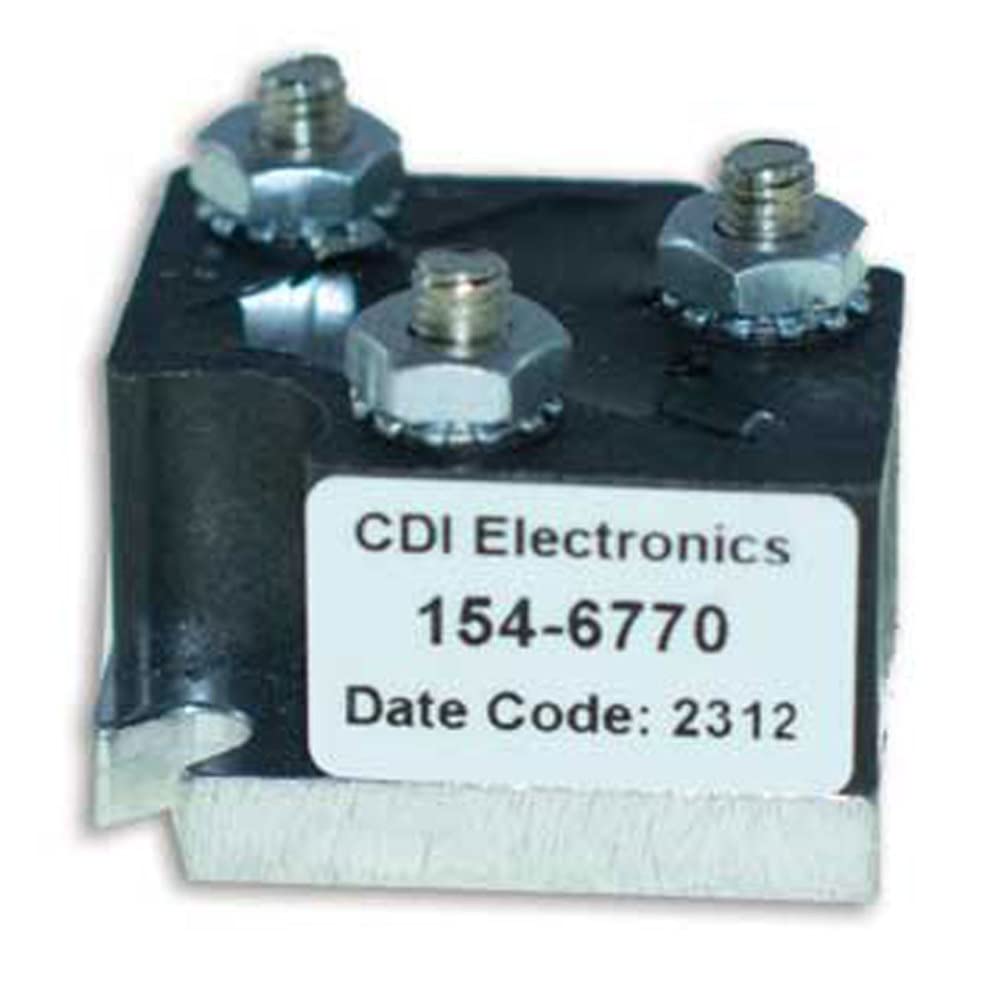 Cdi Electronics 154-6770 Mercury/Mariner Rectifier (1967-1997)