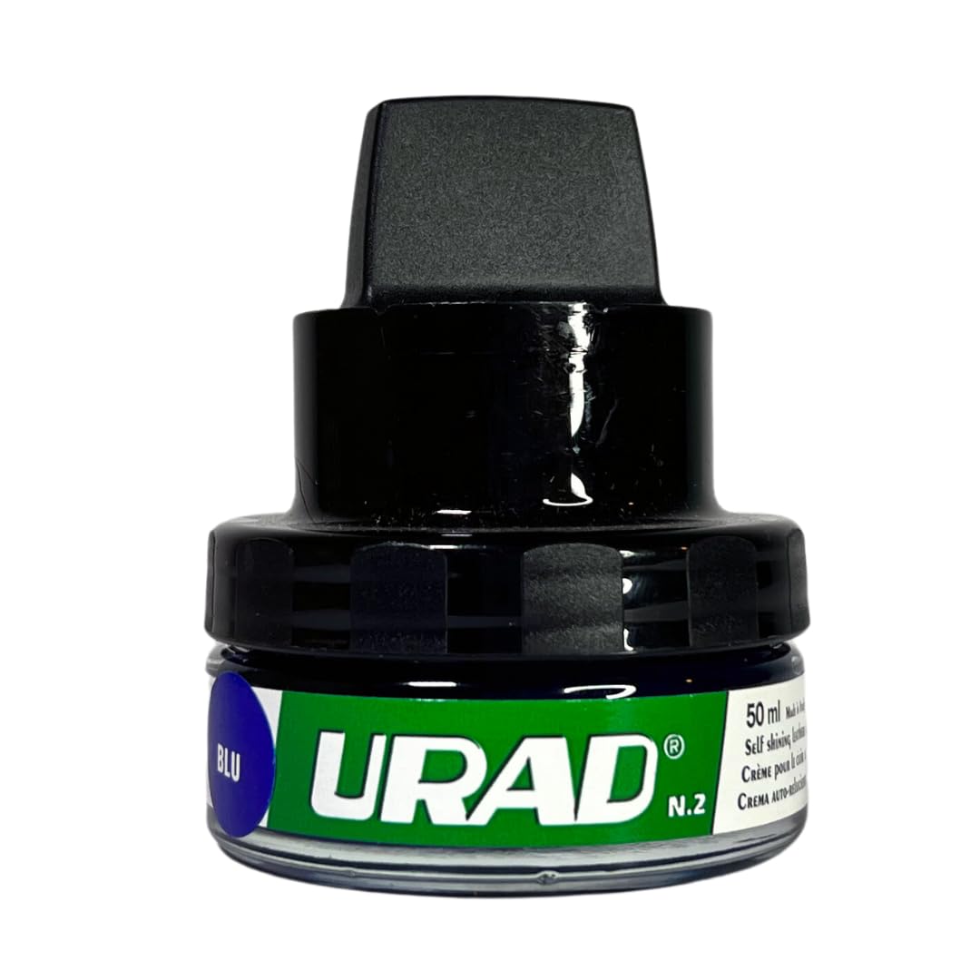 Urad Leather Conditioner, Blue, 50Ml - Restores, Protects & Brightens Blue Leather Bags, Shoes, Jackets & Furniture