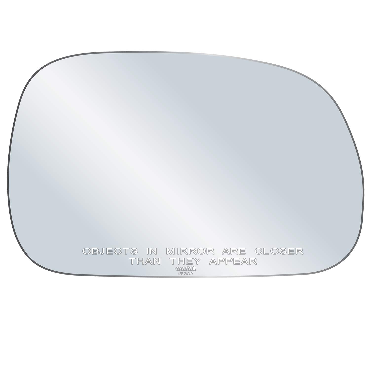 exactafit 8260R Passenger Side Mirror Glass Right Replacement Compatible With 19962002 BMW Z3