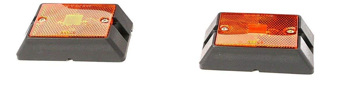 Maxxhaul 80745 Side Marker Led Amber Light - 2 Pack