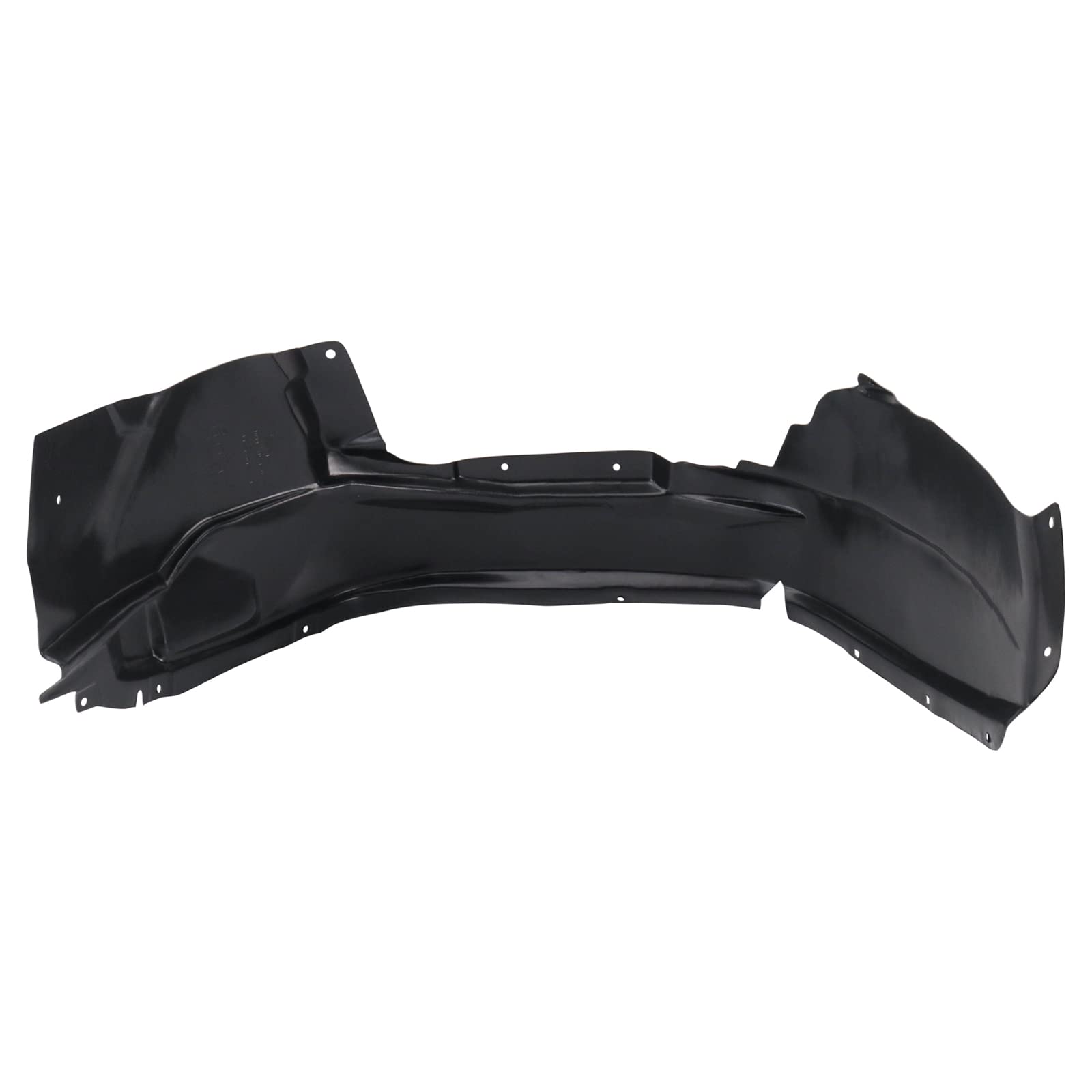 Trq Front Inner Fender Liner Set Compatible With 2007-2010 Jeep Compass Ch1248133 Ch1249133