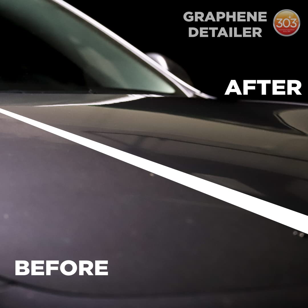 303 Products Graphene Detailer Spray, Enhances Gloss & Protection on Existing Coating, Sealants & Waxes, UV Protectant, Drying A
