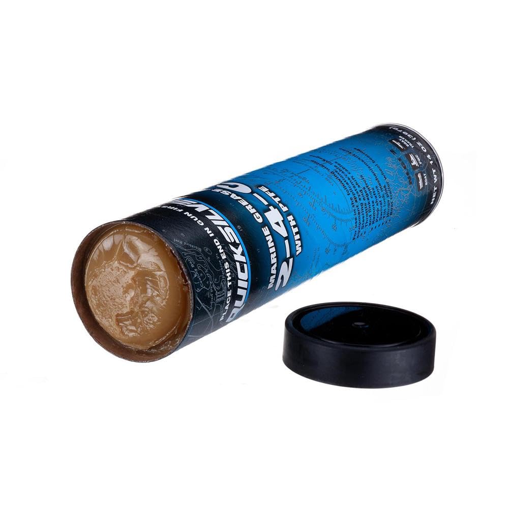 Quicksilver 802863Q1 2-4-C Marine Grease/Lubricant With Ptfe - 14 Oz. Cartridge