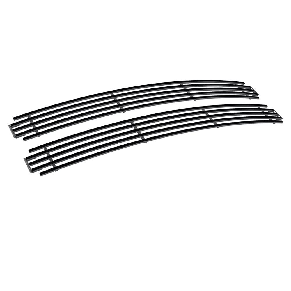 APS Compatible with Chevy Blazer C K Pickup Suburban 1994-1999 & 95-99 Tahoe Main Upper Stainless Steel Black Billet Grille Grill Insert C85011H