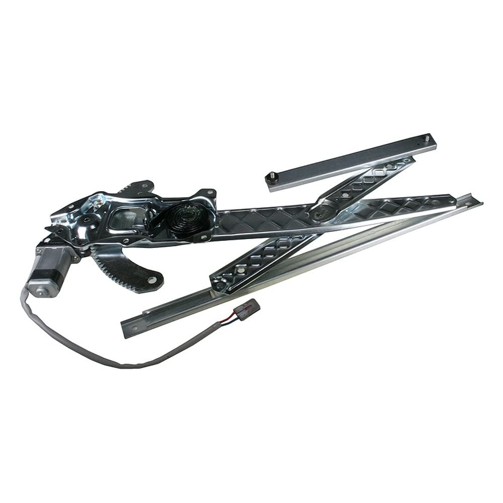 Trq Front Right Power Window Regulator & Motor Assembly Passenger Side Compatible With 1997-2002 Ford Expedition 2001 F-150 2002