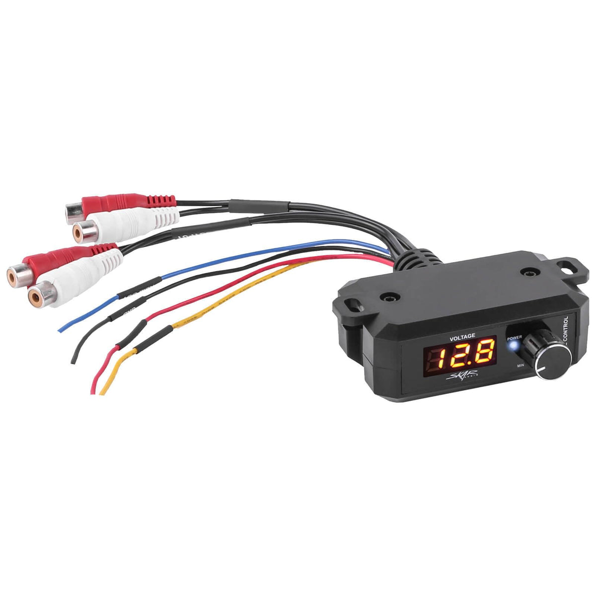 Skar Audio Sk-Rbvm Universal Remote Bass Knob With Digital Voltmeter