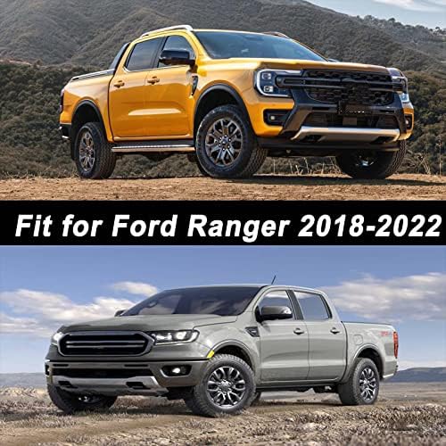 Tecoom Mud Flaps Splash Guards Compatible With Ford Ranger 2019 2020 2021 2022 2023, Heavy Duty Front And Rear Mud Flaps, Easy I