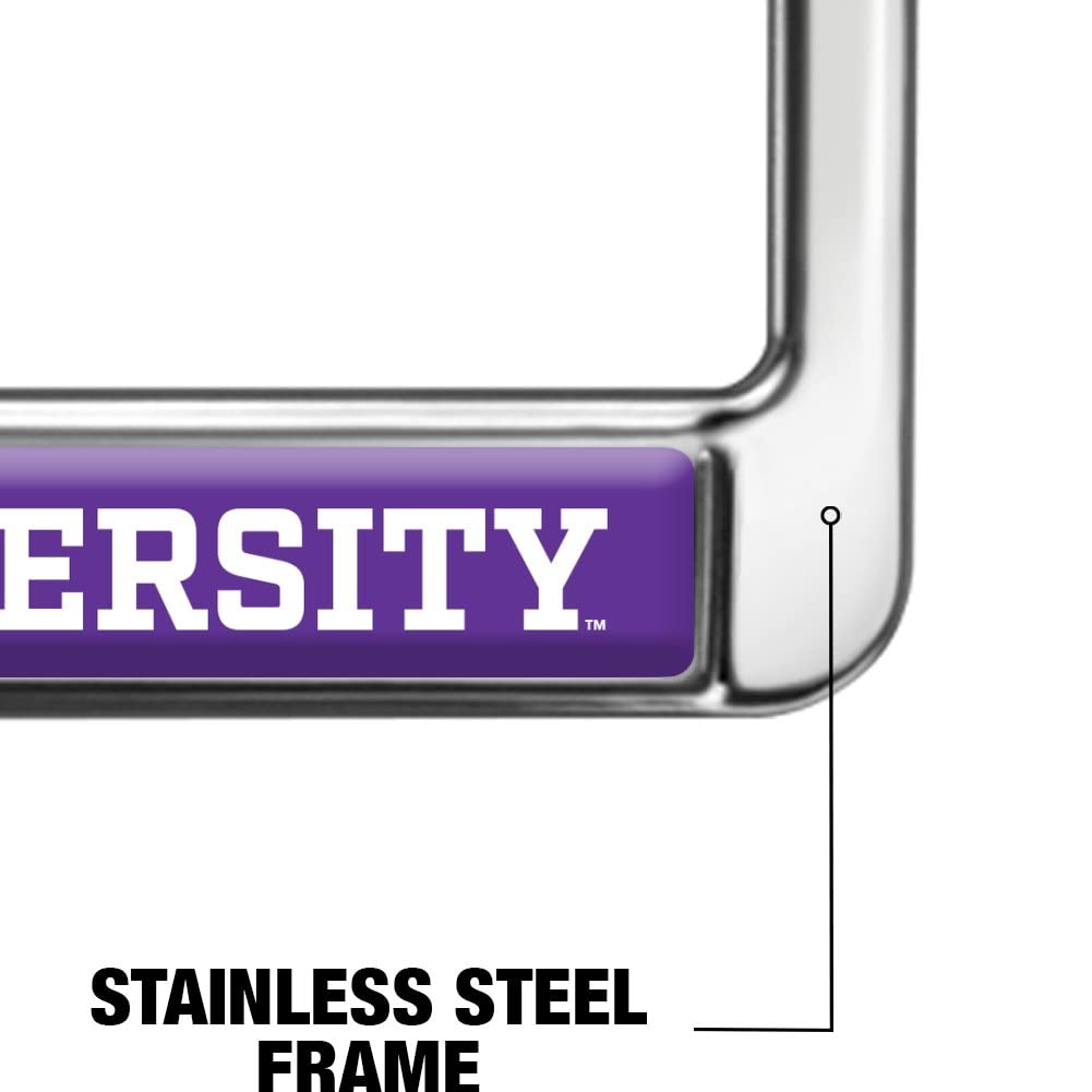 GRAPHICS & MORE Western Carolina University Metal License Plate Frame - Full Size, Standard, One Size