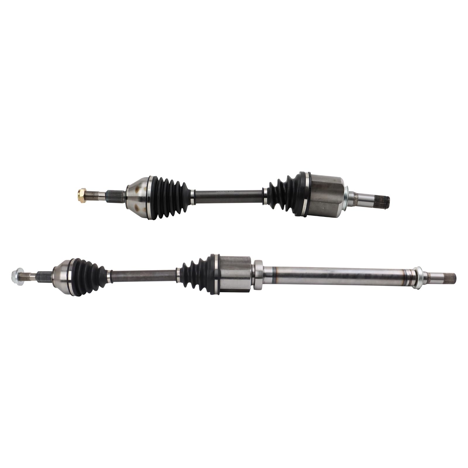 TRQ Front CV Axle Shaft Assembly Set Compatible with 15-18 Edge 16-18 MKX