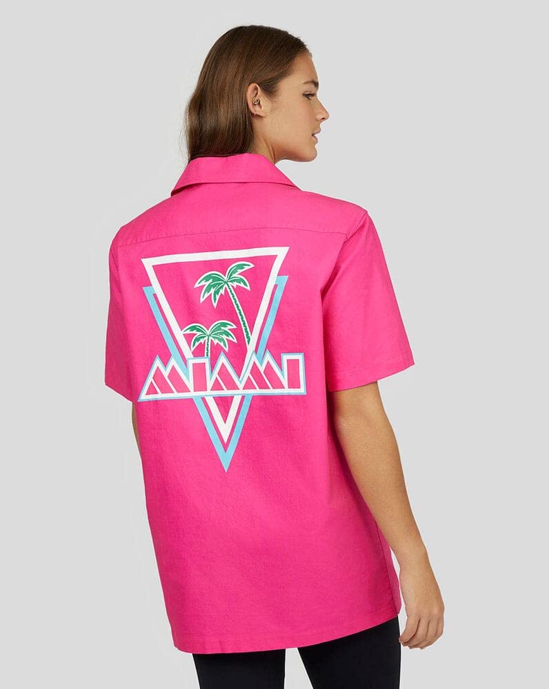 Castore - Red Bull Racing F1 Special Edition Miami Button Down Shirt, Pink