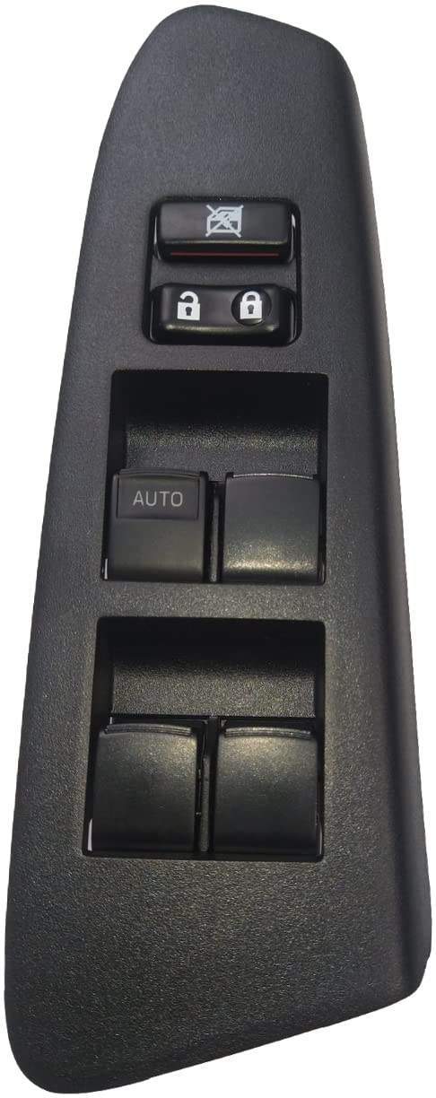 SWITCHDOCTOR Fully Assembled Window Master Switch and Bezel for 2012-2015 Toyota Tacoma