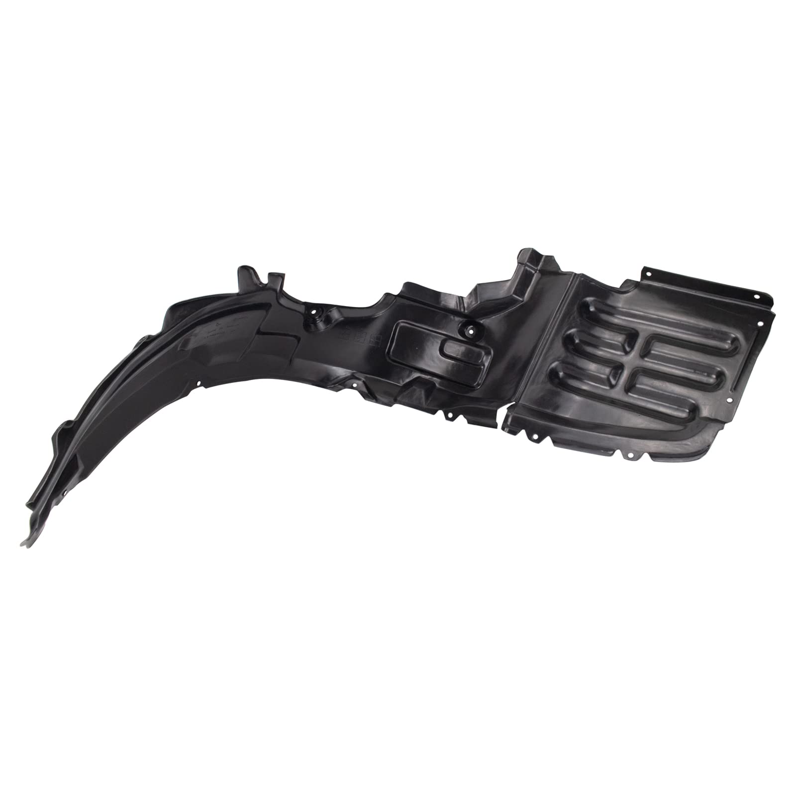 Trq Inner Fender Liner Set Compatible With 2006-2012 Mitsubishi Eclipse Mi1250107 Mi1251107