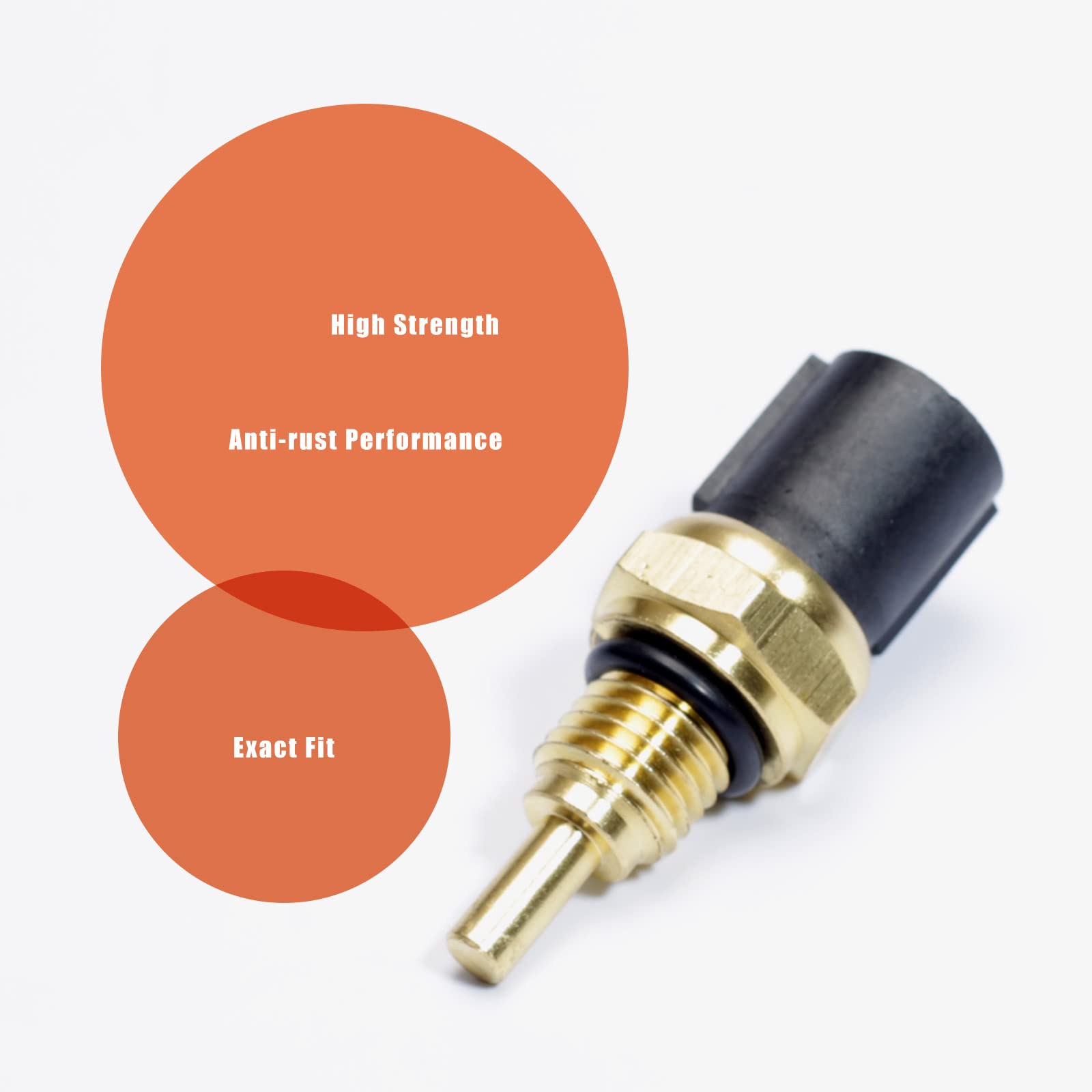 48160-Pgj-003 Differential Oil Temperature Sensor With O-Ring Vtm 4 Compatible With Honda Pilot 2003-2015 And Compatible With Honda Ridgeline 2006-2014 3.5L