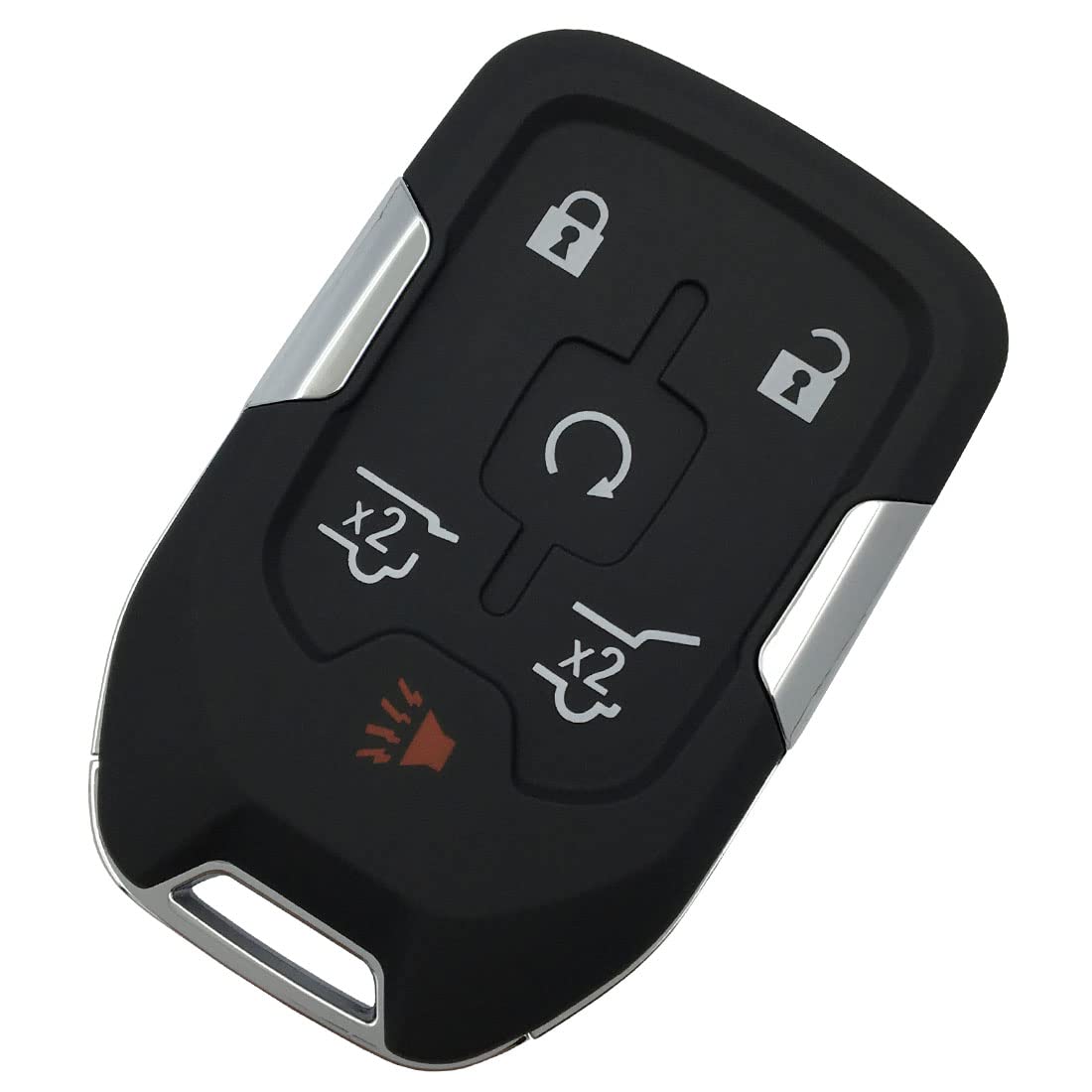 Replacement Smart Keyless Entry Remote Control Key Fob Case Cover for 2014 2015 2016 2017 Chevy Tahoe Suburban / GMC Yukon Car K