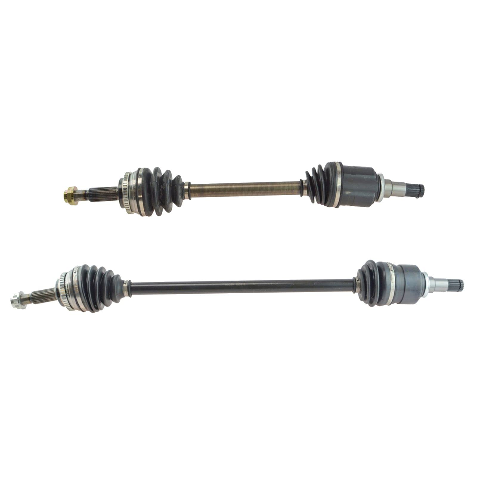 Trq Front Cv Axle Shaft Assembly Set Compatible With 2004-2009 Toyota Prius