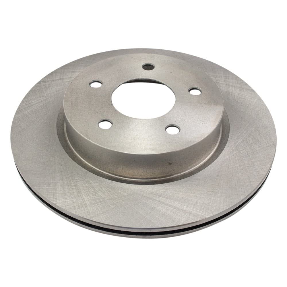 Trq Rear Brake Rotors Set Vented Compatible With 2018-2019 Nissan Leaf Rogue 2019 Rogue Sport