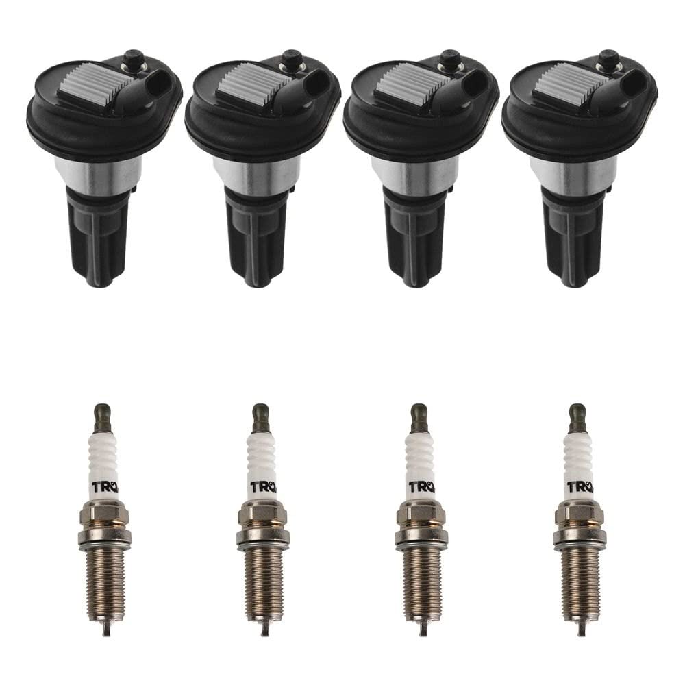 Trq Ignition Kit Ignition Coil Spark Plugs Compatible With 2004-2006 Chevrolet Colorado Gmc Canyon 2006 Isuzu I-280 2007-2008 I-
