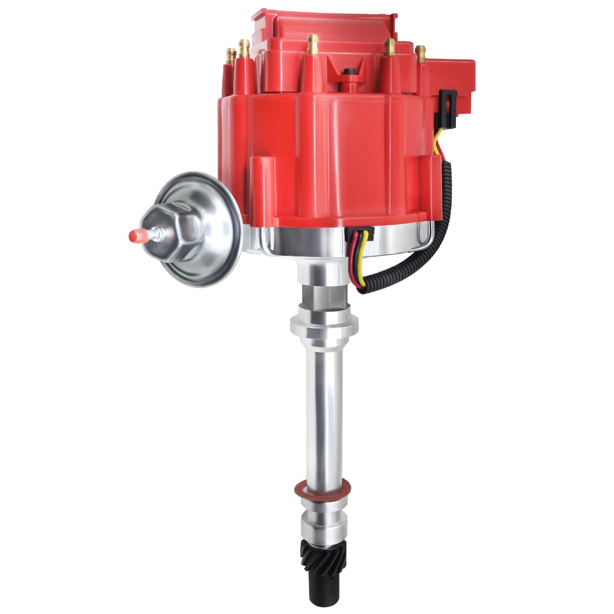 MAS Ignition Distributor w/Cap & Rotor GM08 Compatible with Chevy GM SBC 262 267 305 307 327 350 400 small blocks 402 454 big bl