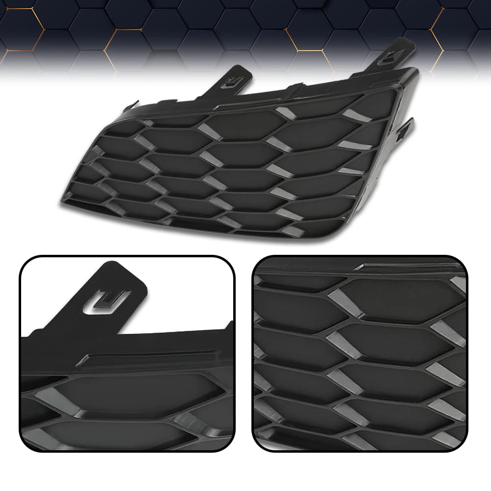 Pit66 Fog Light Bezel Cover Compatible With 2016-2019 Nissan Sentra Fog Lamp 22564Af0B Ni1039142 622574Af0B Ni1038142 Left Drive