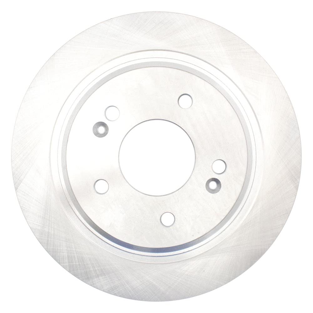 Trq Rear Brake Rotors Set Solid Compatible With 2018-2023 Hyundai Kona