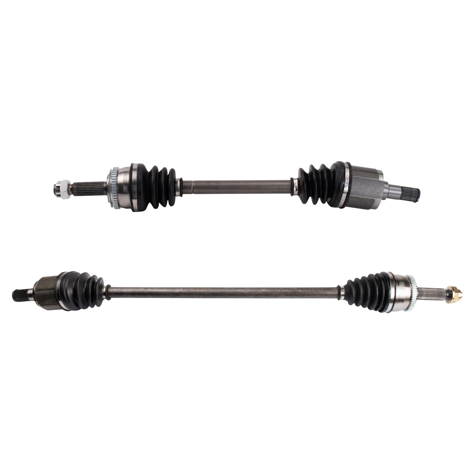 TRQ Front CV Axle Shaft Assembly Set Compatible with 2012 Kia Rio