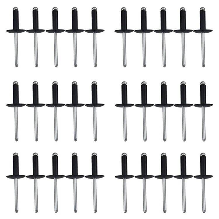 Huthbrother (70-Pack) 3/16 Steel Pop Rivet 293150104, Compatible With Ski-Doo/Sea-Doo/Can-Am 390409600 390907700