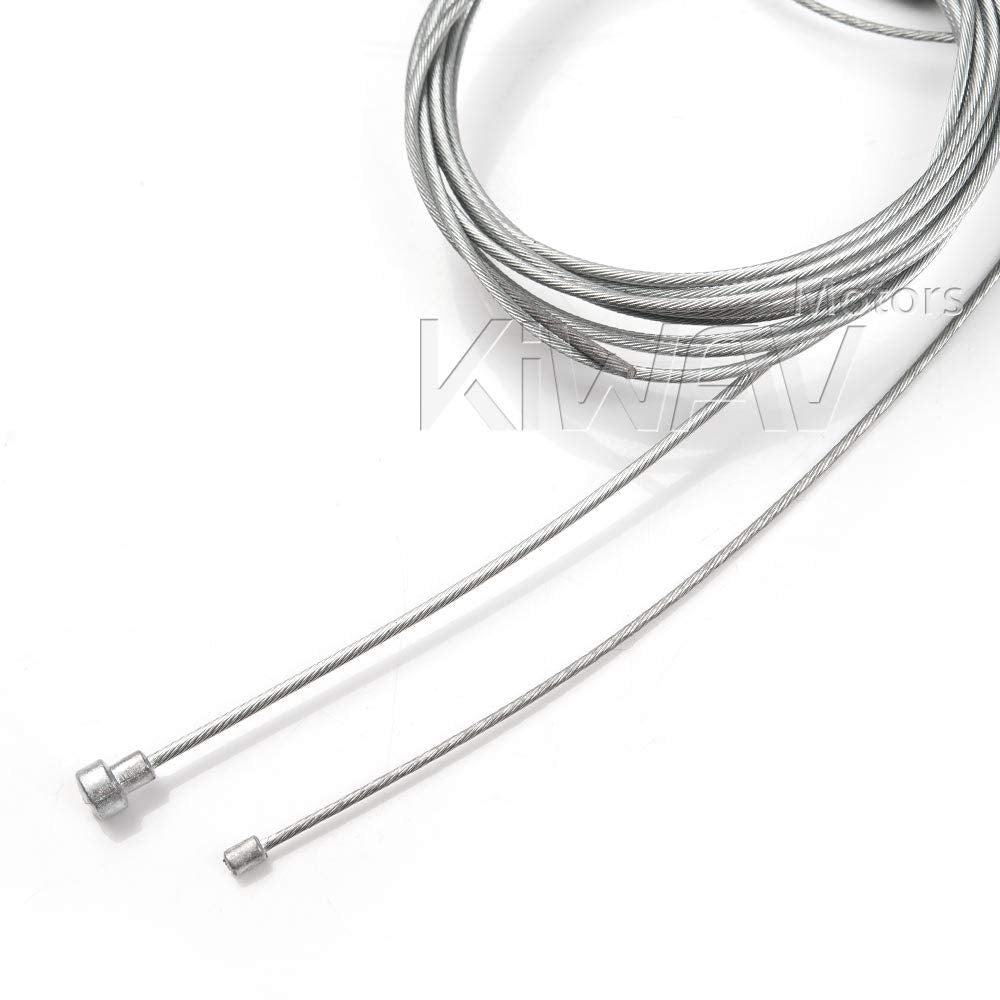 KiWAV Universal Motorcycle Emergency Throttle Clutch Brake Cable Repair Kit Compatible for Honda Yamaha Kawasaki Suzuki Motorcyc