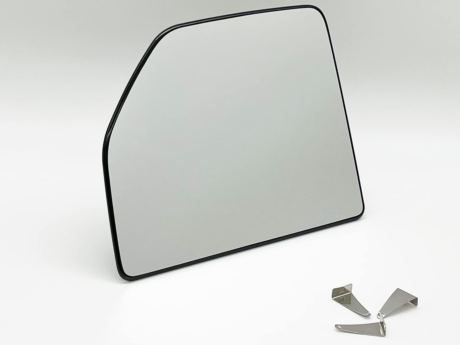 Apa Replacement Towing Mirror Glass Upper Non-Heated With Base Fits 2015-2020 F150 2017-2022 F Series Super Duty Driver Left Sid