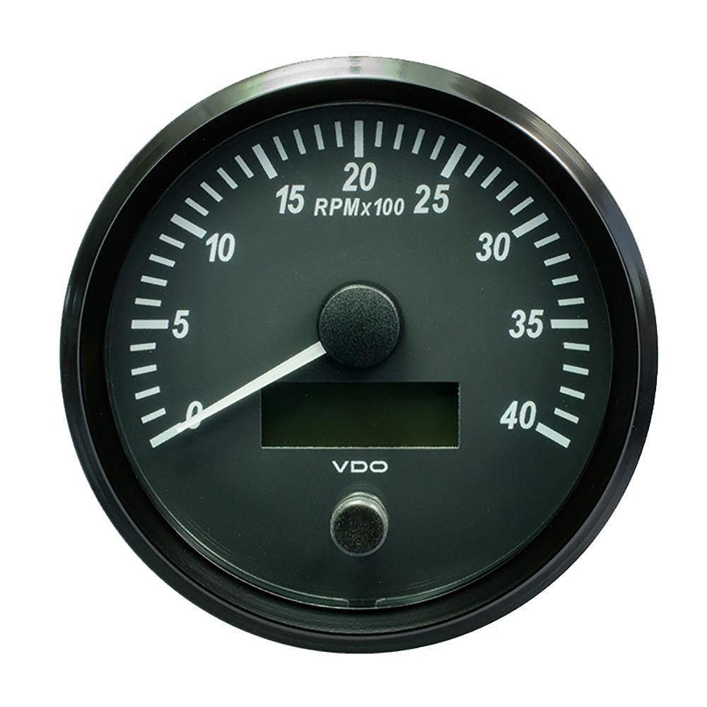 Vdo Singleviu 100Mm (4'') Tachometer - 4000 Rpm