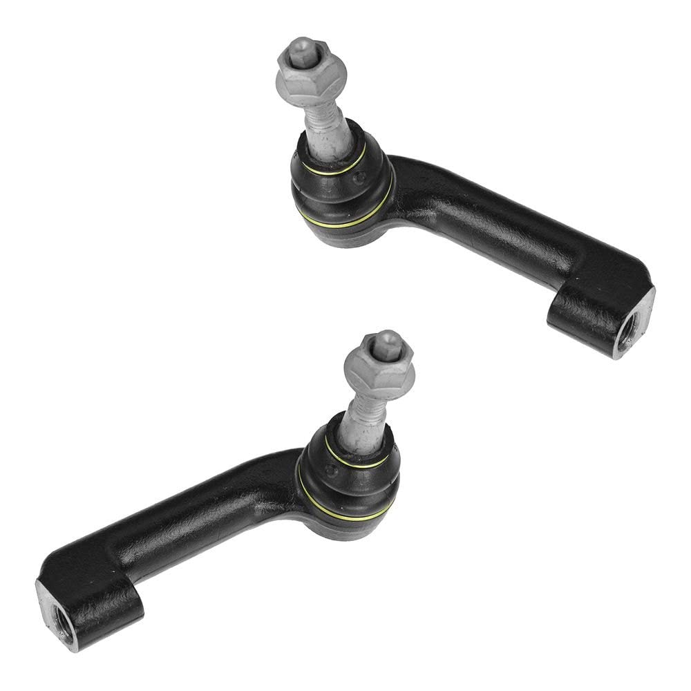 TRQ Front Outer Tie Rod Set Compatible with 2007-2022 Ford Expedition 2009-2020 F-150 Lincoln Navigator