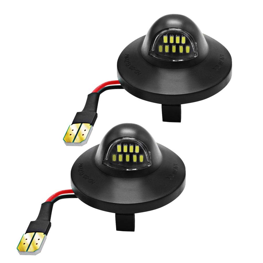 F150 License Plate Light Led Lamp Assembly Suitable For Ford F150 F250 F350 Super Duty Ranger Expedition Explorer Bronco Excursi