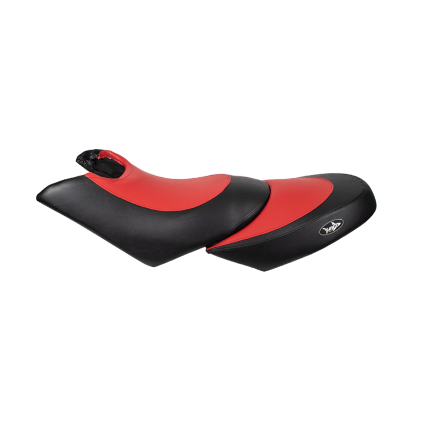 BlackTip Jetsports Seat Cover for SeaDoo GTX/RXT 02-09, Vinyl, Red/Black, Model 108BT115-P