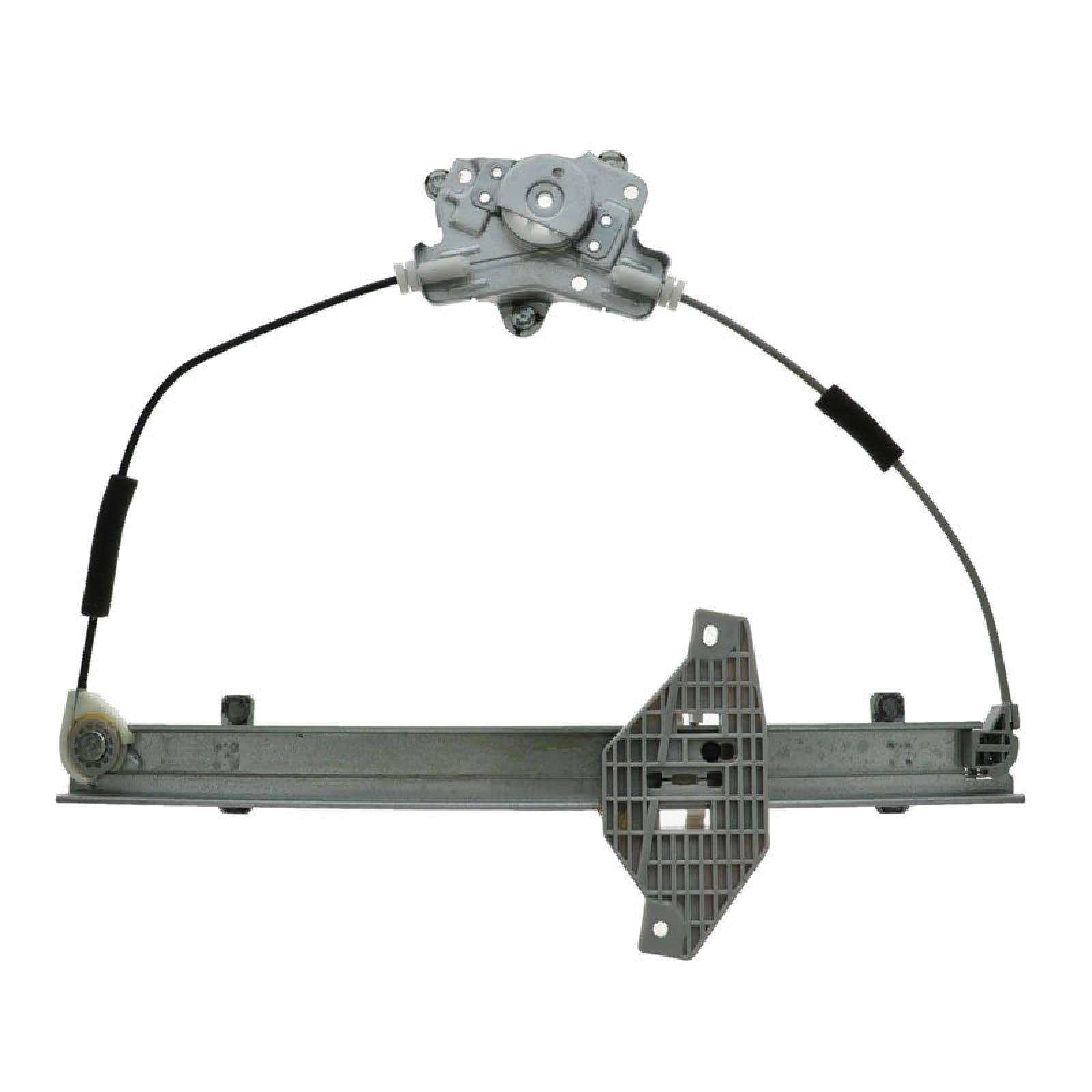 Trq Driver & Passenger Side Power Window Regulator Set Compatible With 2000-2005 Hyundai Accent Hy1350120 Hy1351120