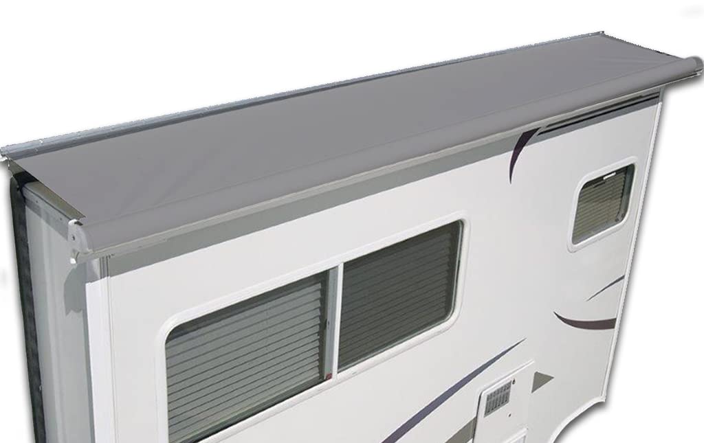 ShadePro RV Slideout Topper - 93  to 140  Trim to Fit Slide Out Awning Fabric Replacement for RVs and Camper Vans - in Ultra-Dur
