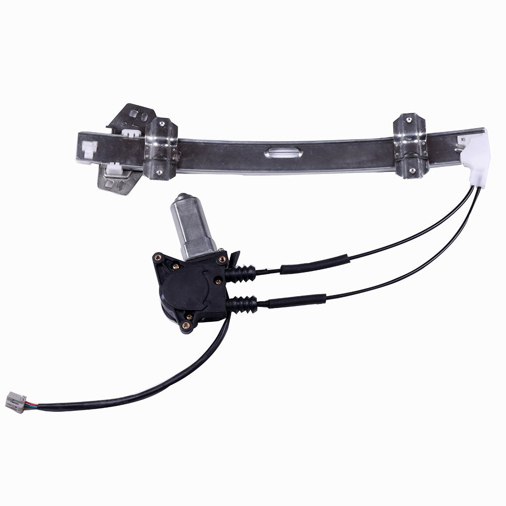 Scitoo Power Window Lift Regulator High Performance Automotive Replacement Parts Compatible With 1994-1997 For Honda For Accord 4 Door Front Left Driver Side Motor
